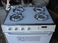 free GE Profile Slide-in Gas Range